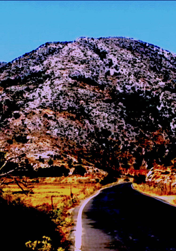 Paysage montagneux en Grèce
